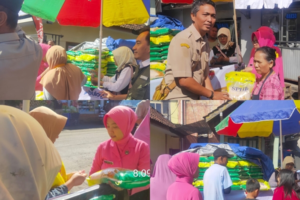 OPERASI PASAR MURAH BERAS SPHP DI PASAR SENDURO