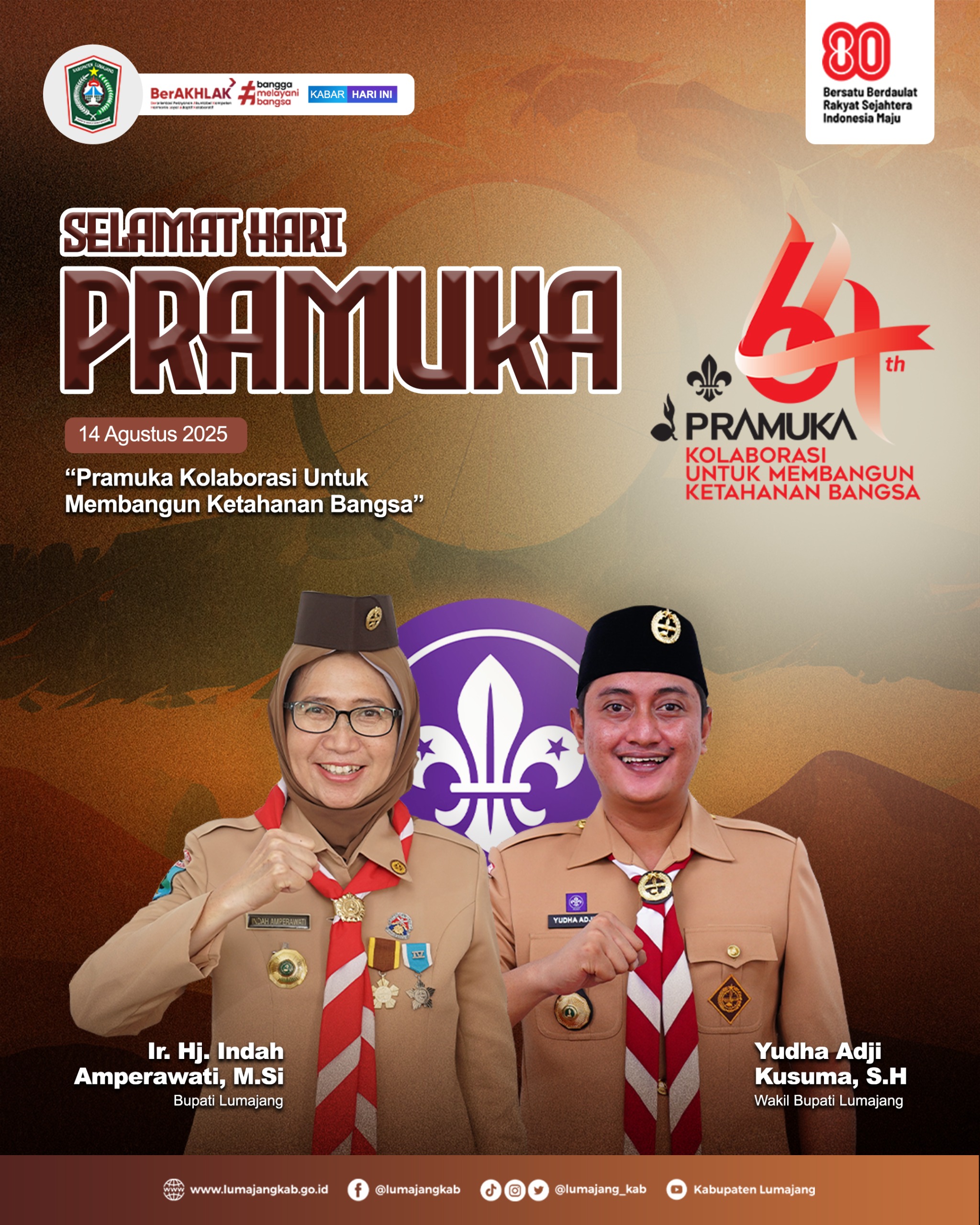 SELAMAT HARI PRAMUKA KE-64