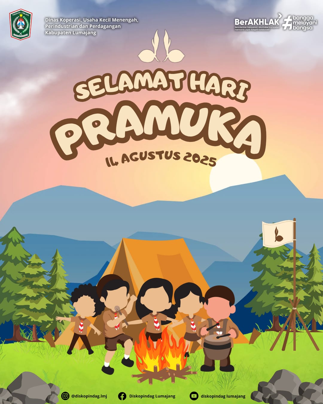 SELAMAT HARI PRAMUKA KE 64