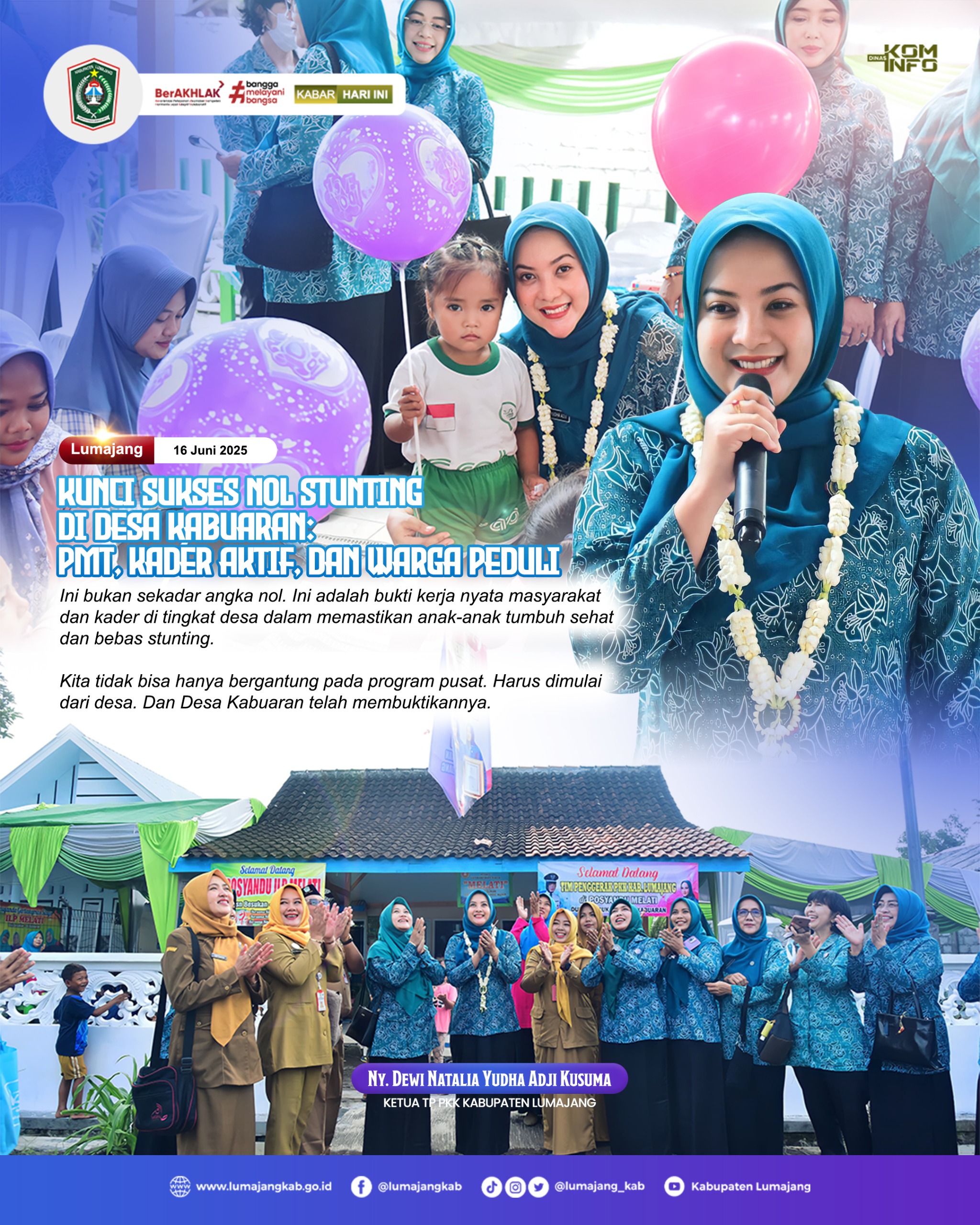 KUNCI SUKSES NOL STUNTING DI DESA KABUARAN 