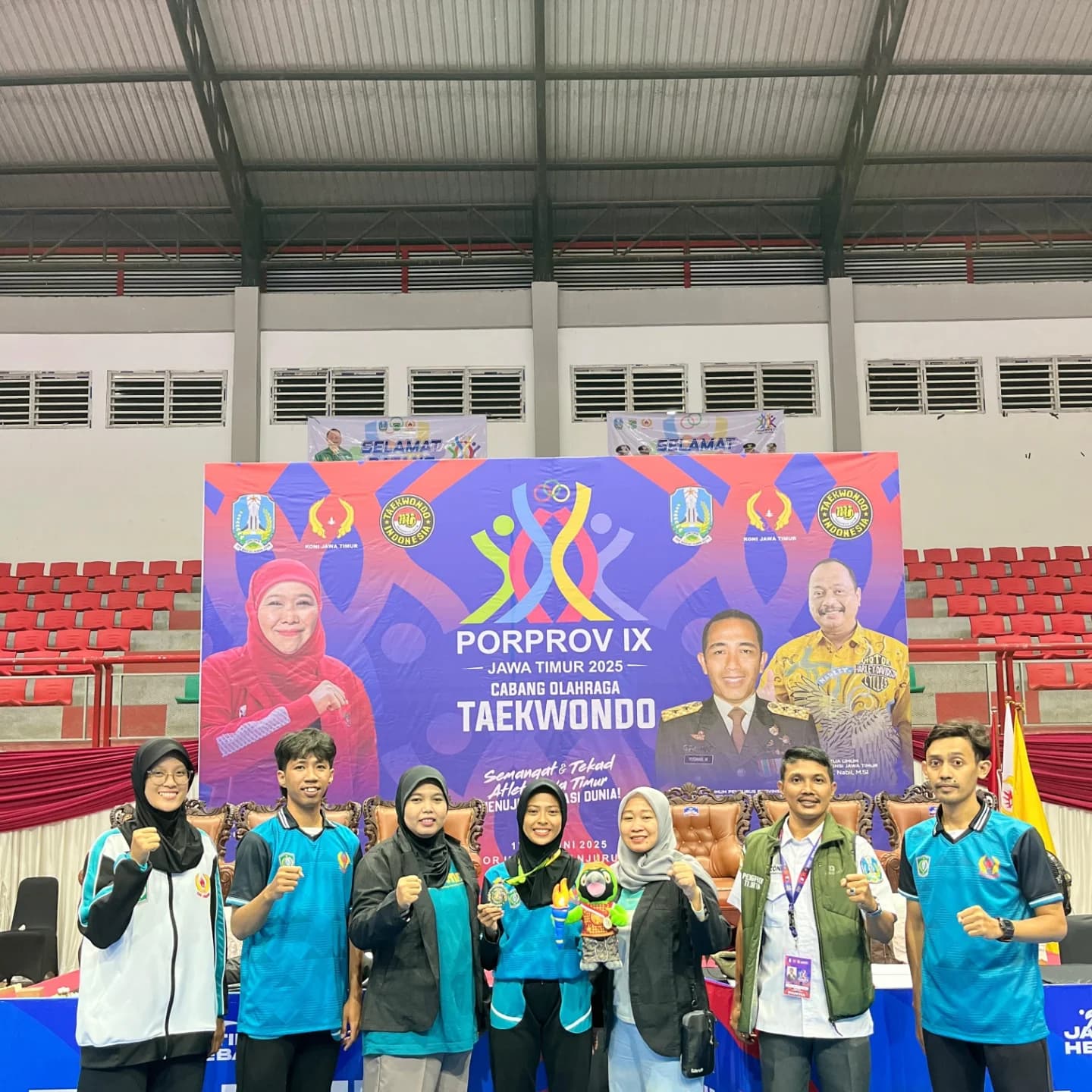 SELAMAT INGGRA BERHASIL RAIH MEDALI PERAK DI PORPROV IX JATIM CABOR TAEKWONDO