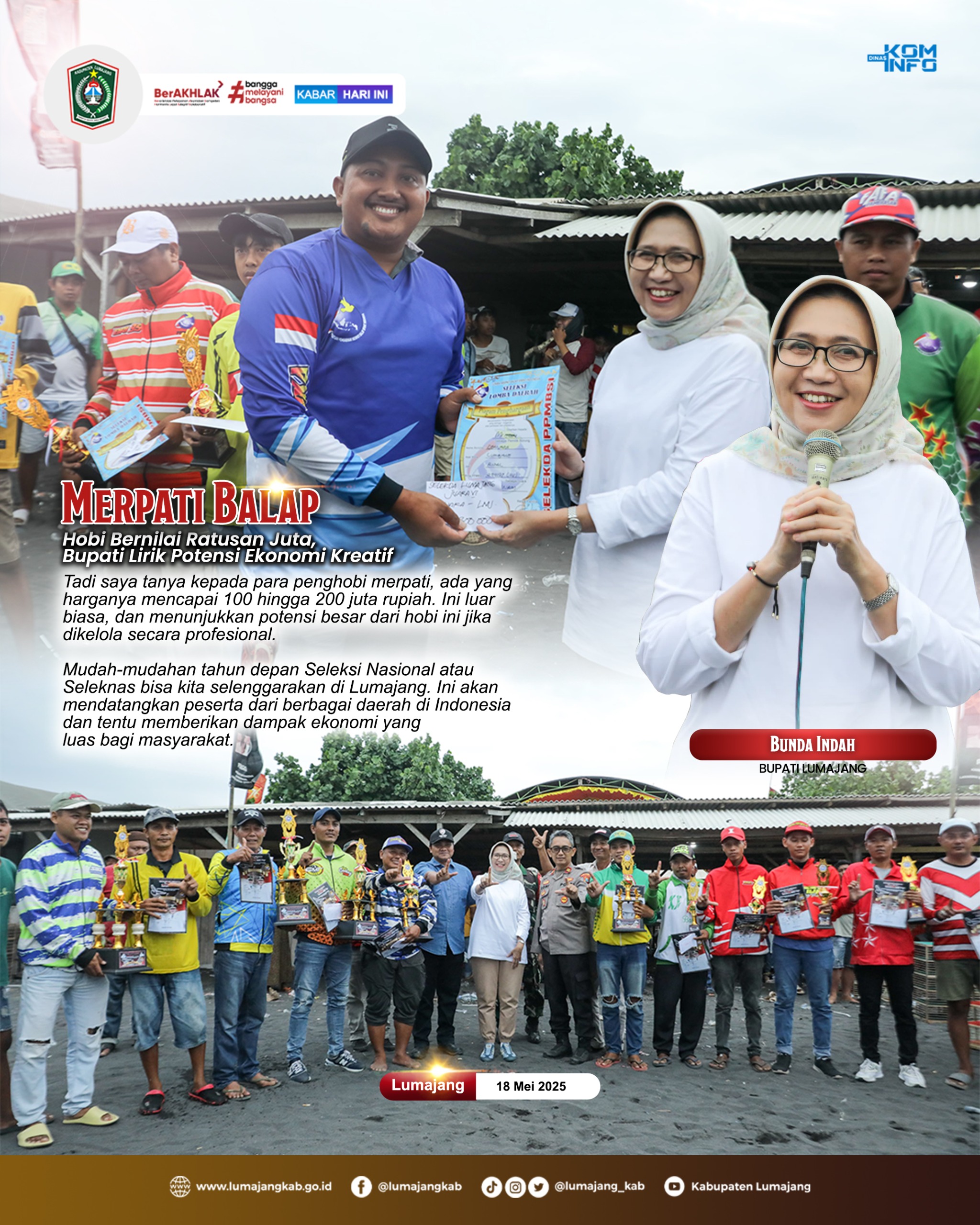 MERPATI BALAP HOBI BERNILAI RATUSAN JUTA