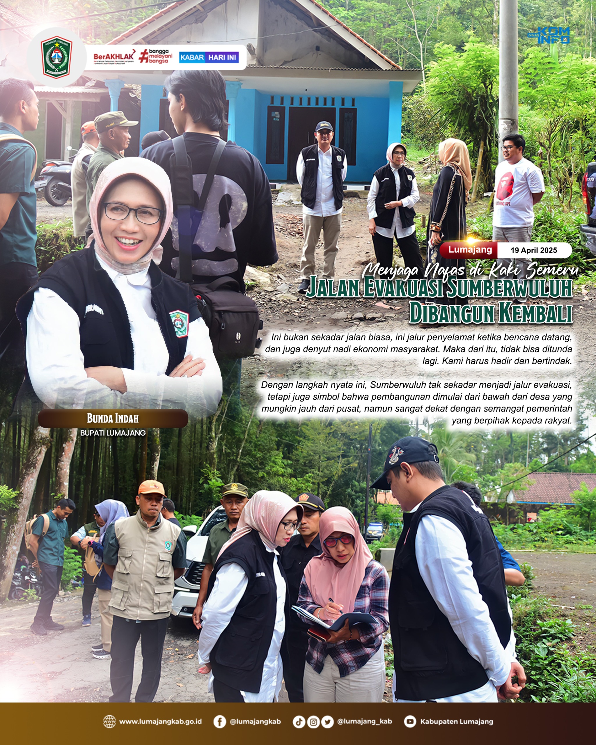 MENJAGA NAFAS DI KAKI SEMERU