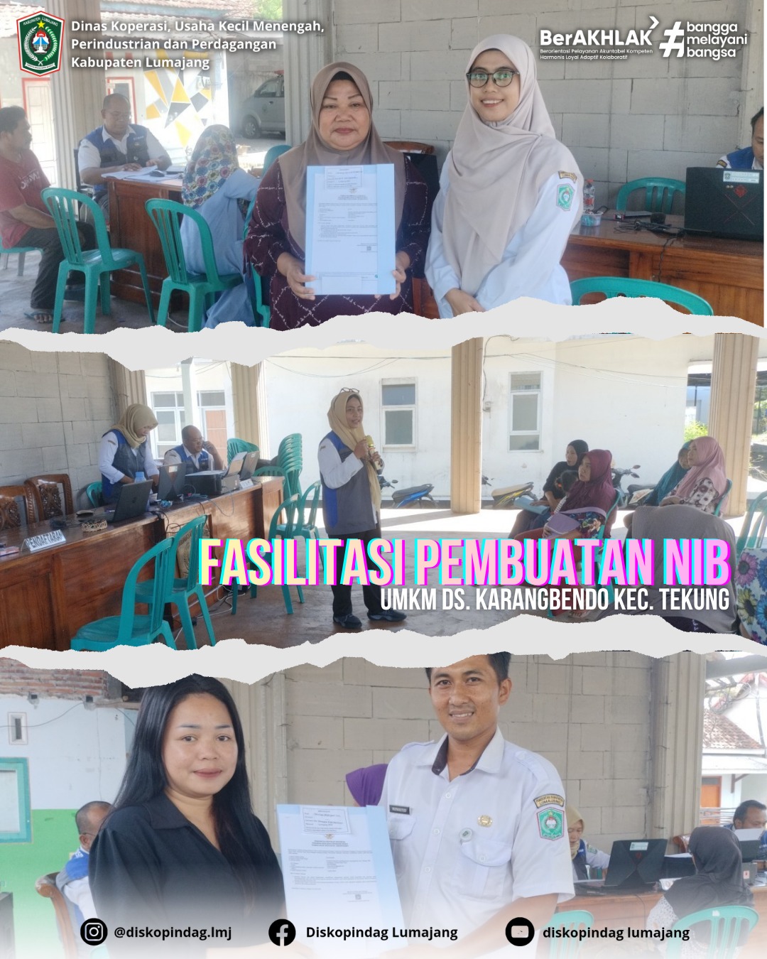 FASILITASI PENERBITAN NIB DORONG LEGALITAS DAN DAYA SAING UMKM DI TEKUNG