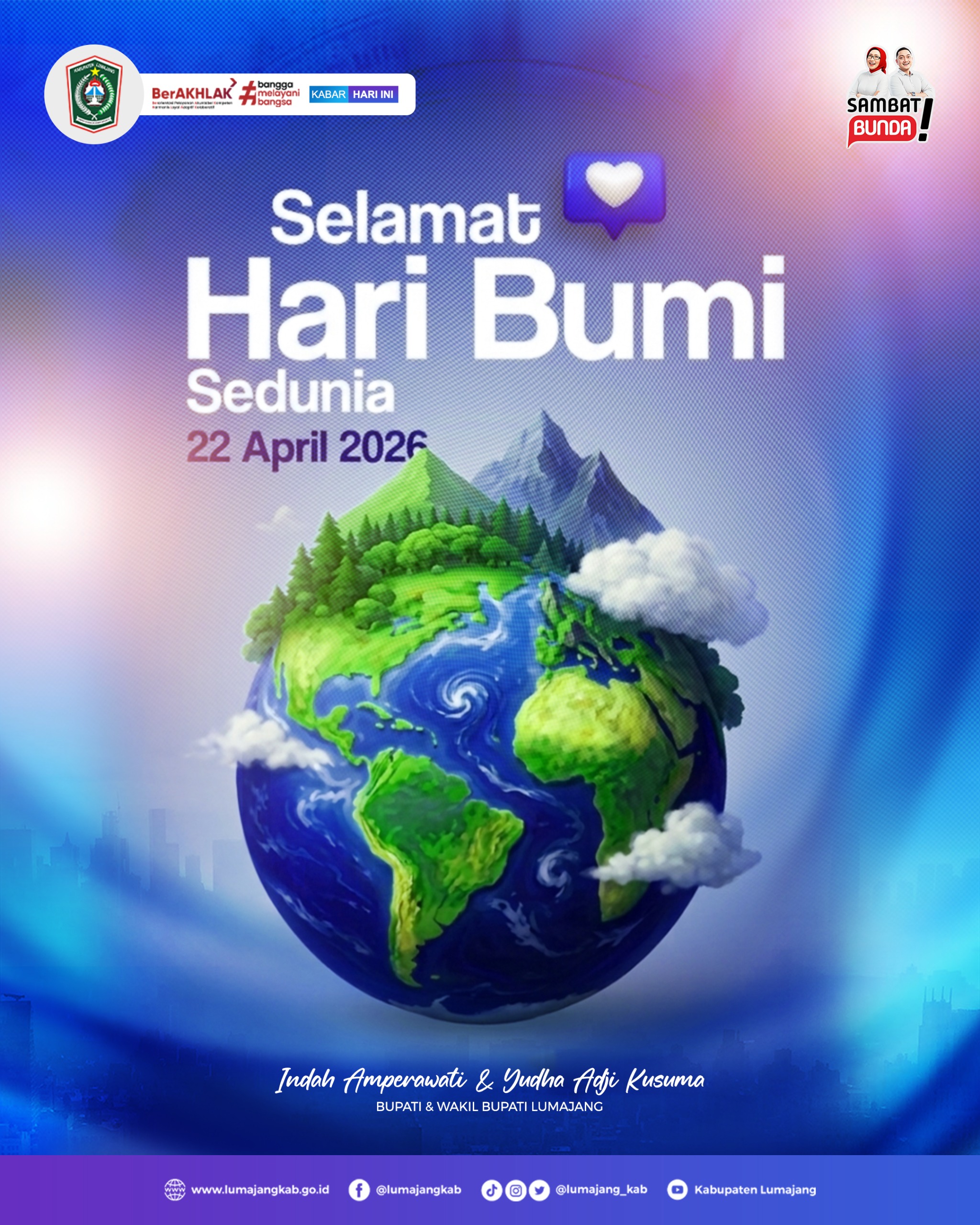 SELAMAT HARI BUMI SEDUNIA 