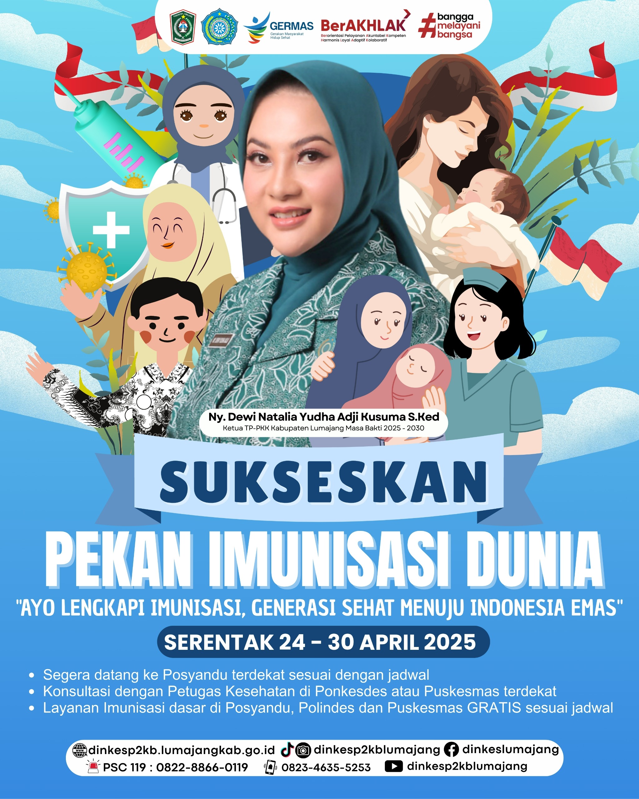 SUKSESKAN PEKAN IMUNISASI DUNIA