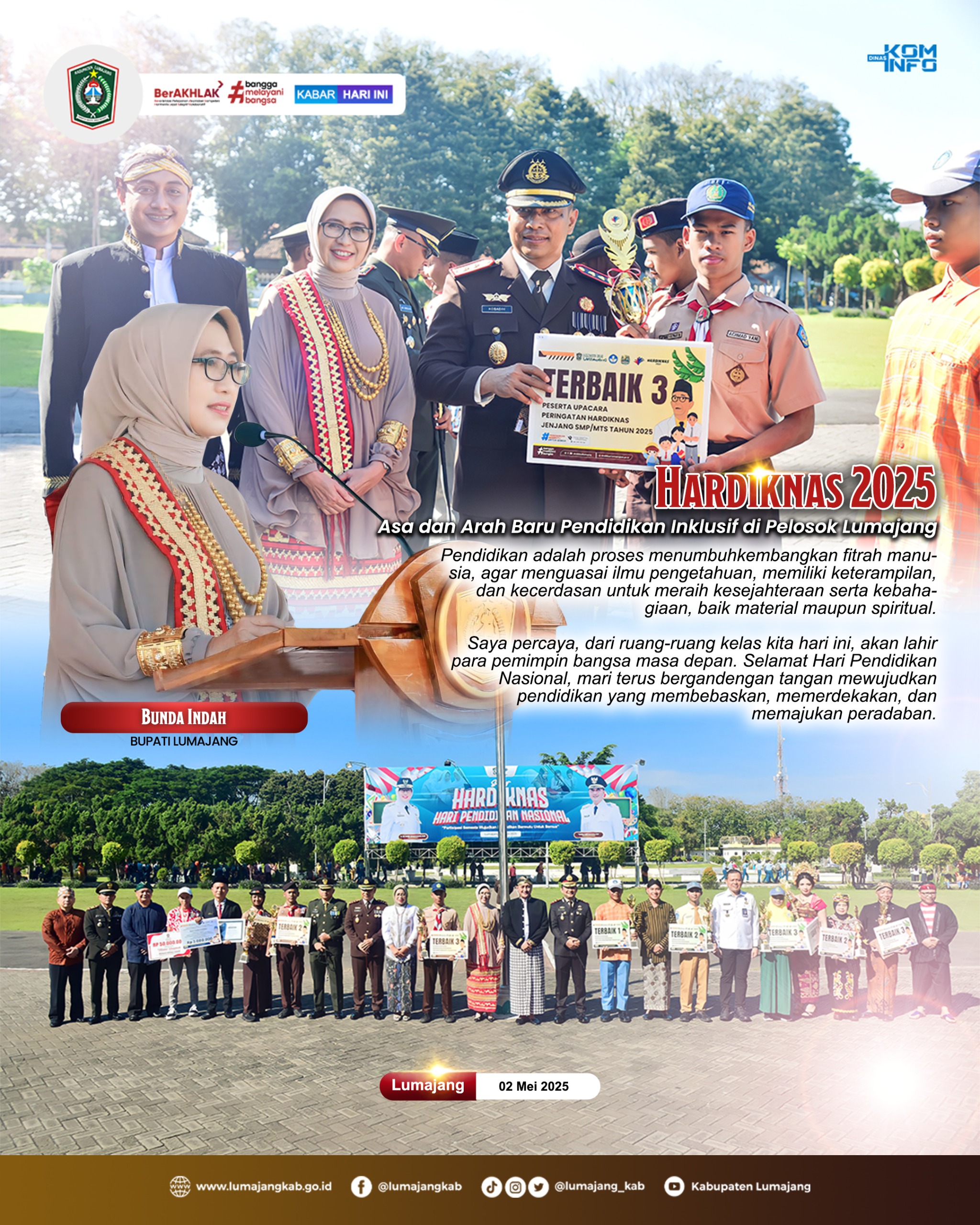 JARDIKNAS 2025 ASA DAN ARAH BARU PENDIDIKAN INKLUSIF DI PELOSOK LUMAJANG