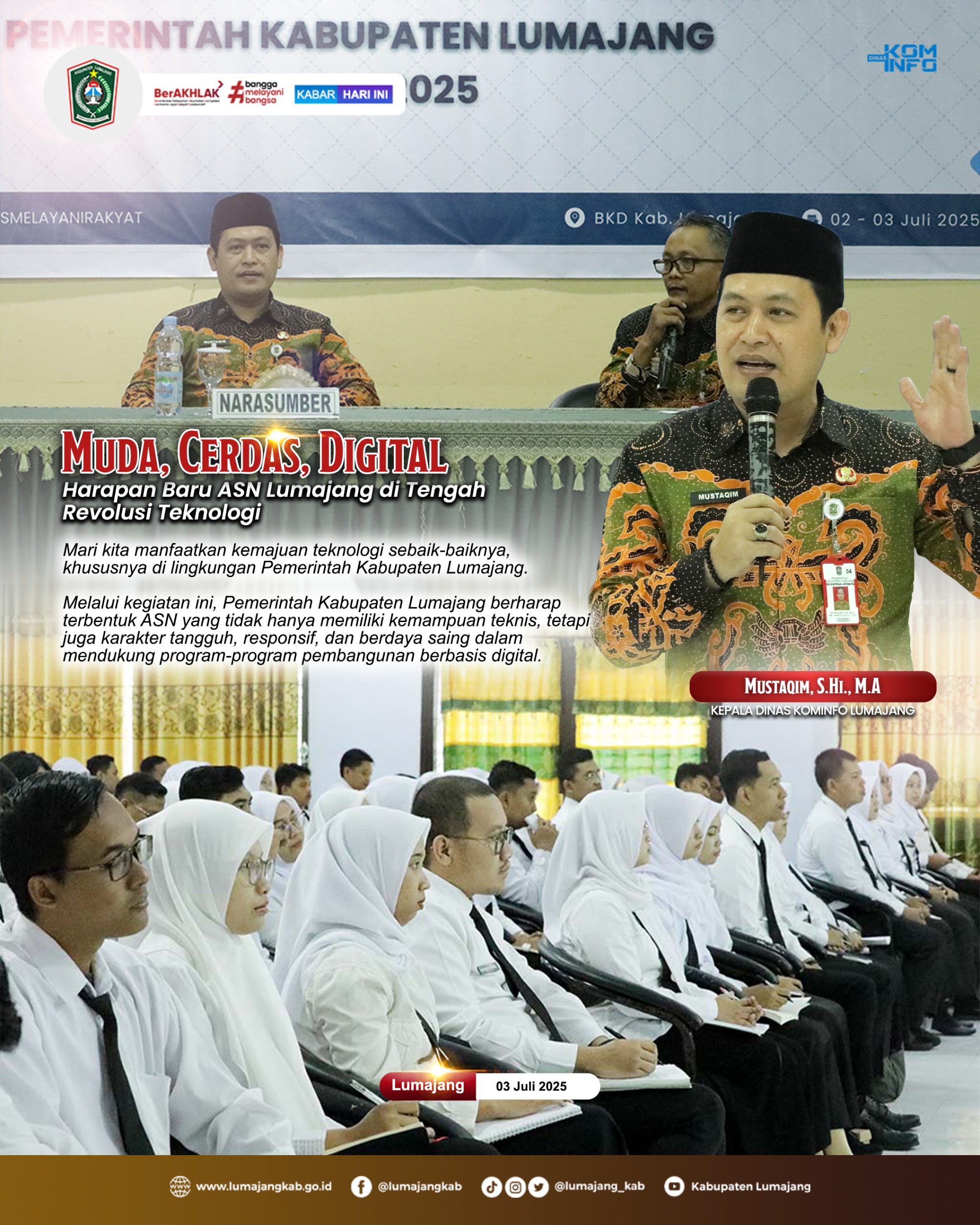 MUDA, CERDAS, DIGITAL HARAPAN BARU ASN LUMAJANG DI TENGAH REVOLUSI TEKNOLOGI