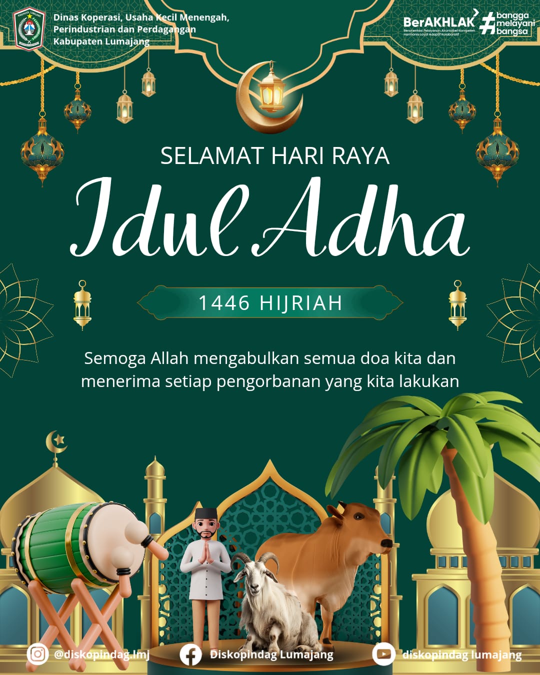 SELAMAT HARI RAYA IDUL ADHA 1446 Hijriah