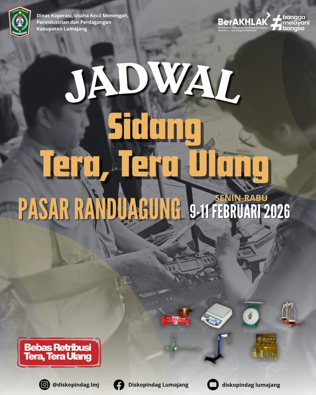 JADWAL SIDANG TERA, TERA ULANG DI PASAR RANDUAGUNG