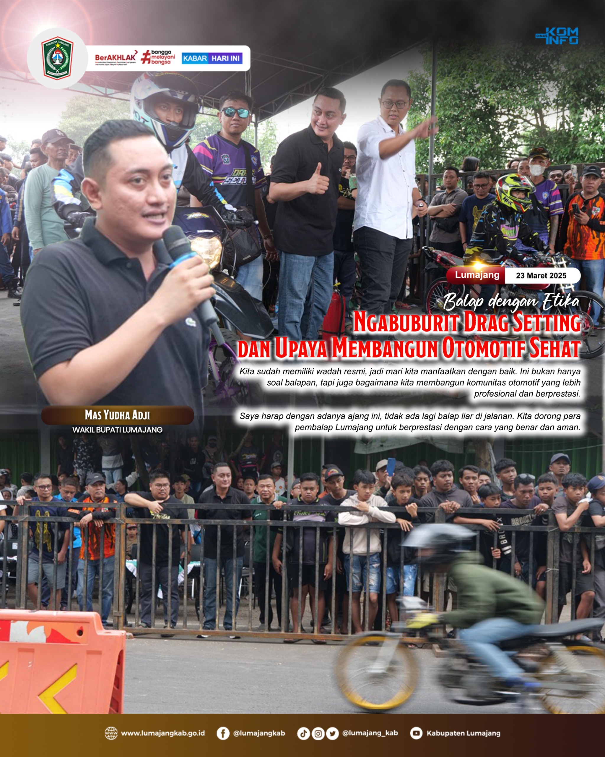 NGABUBURIT DRAG SETTING DAN UPAYA MEMBANGUN OTOMOTIF SEHAT