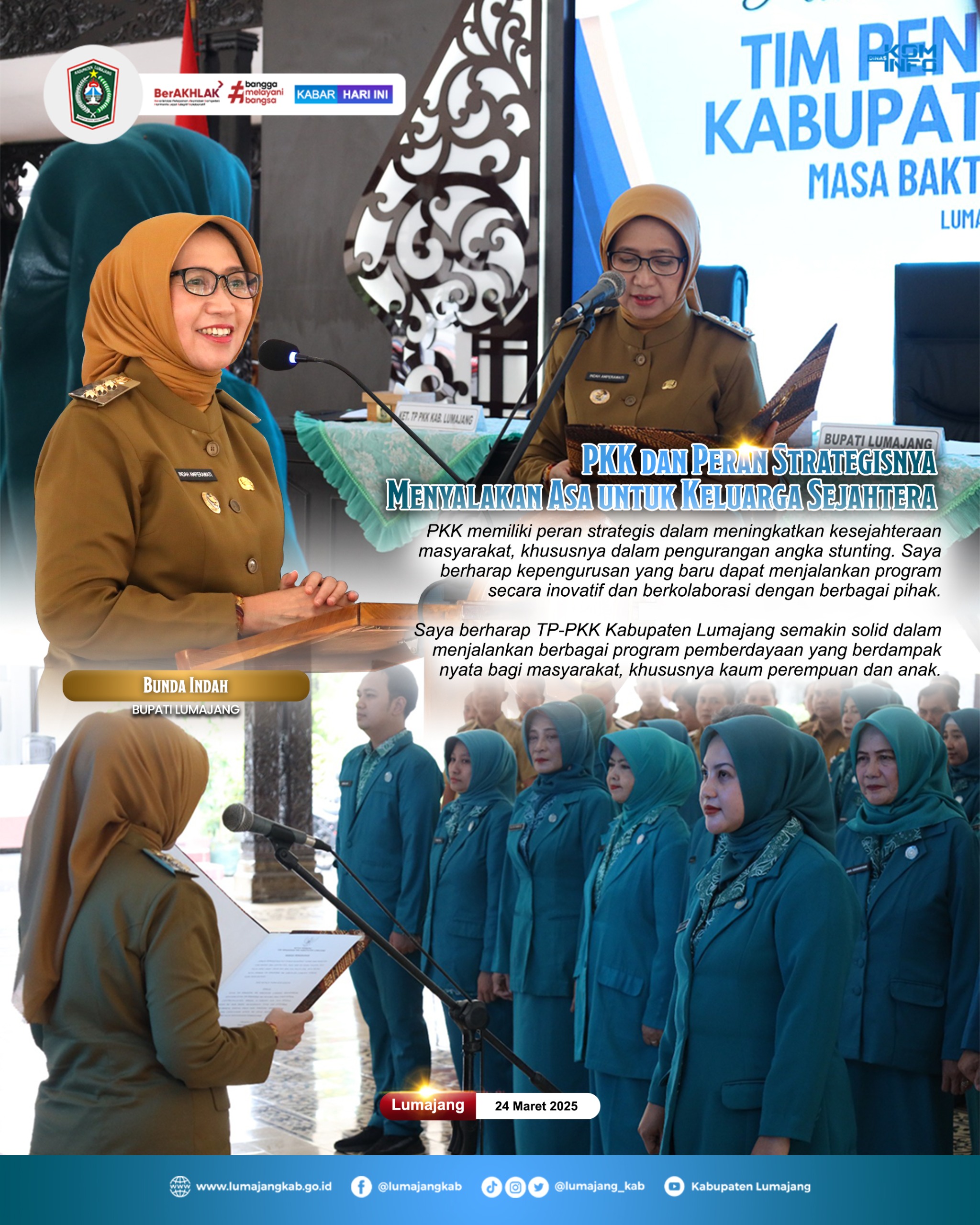 PKK DAN PERAN STRATEGINYA MENYALAKAN ASA UNTUK KELUARGA SEJAHTERA