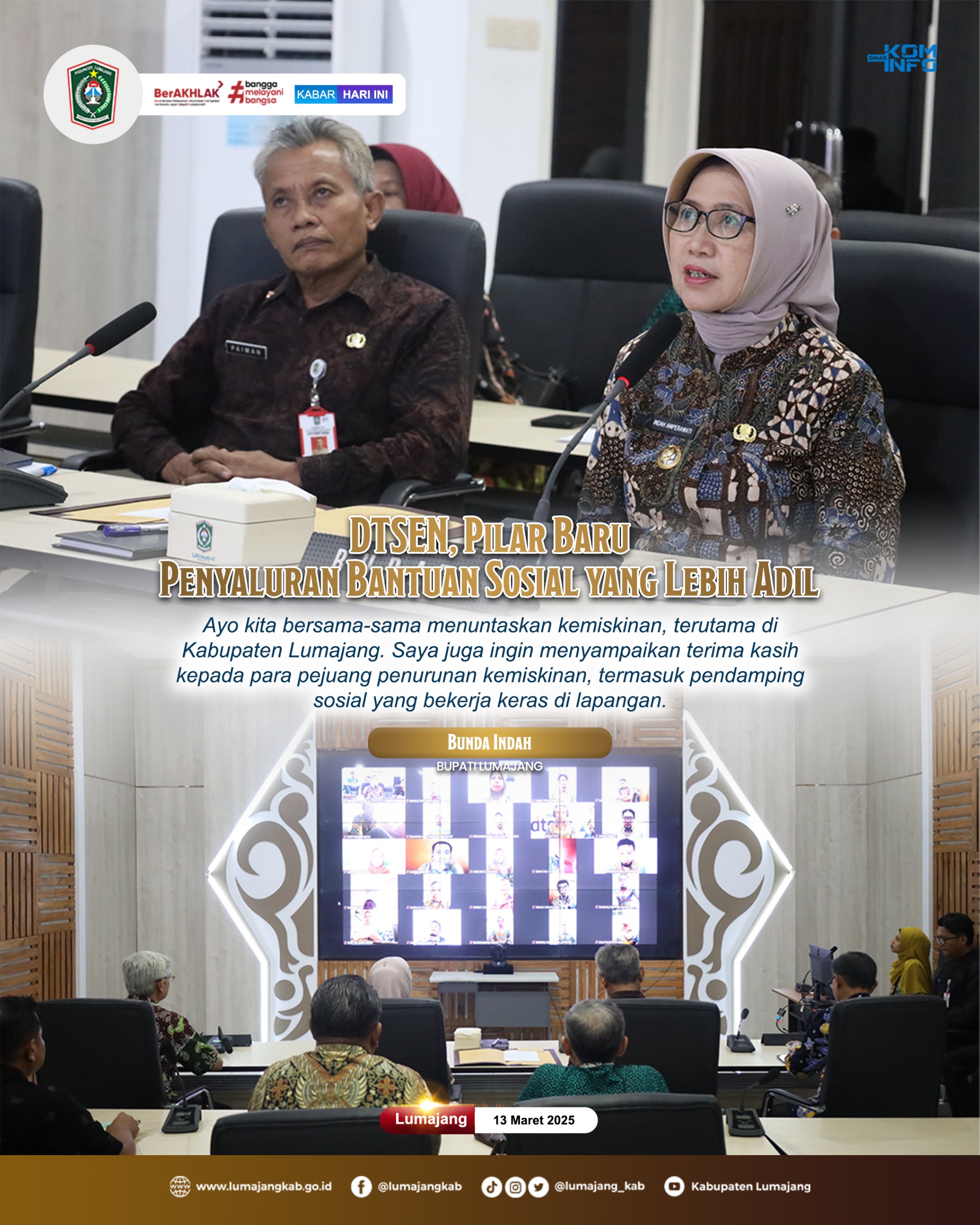 DTSEN, PILAR BARU PENYALURAN BANTUAN SOSIAL YANG LEBIH ADIL