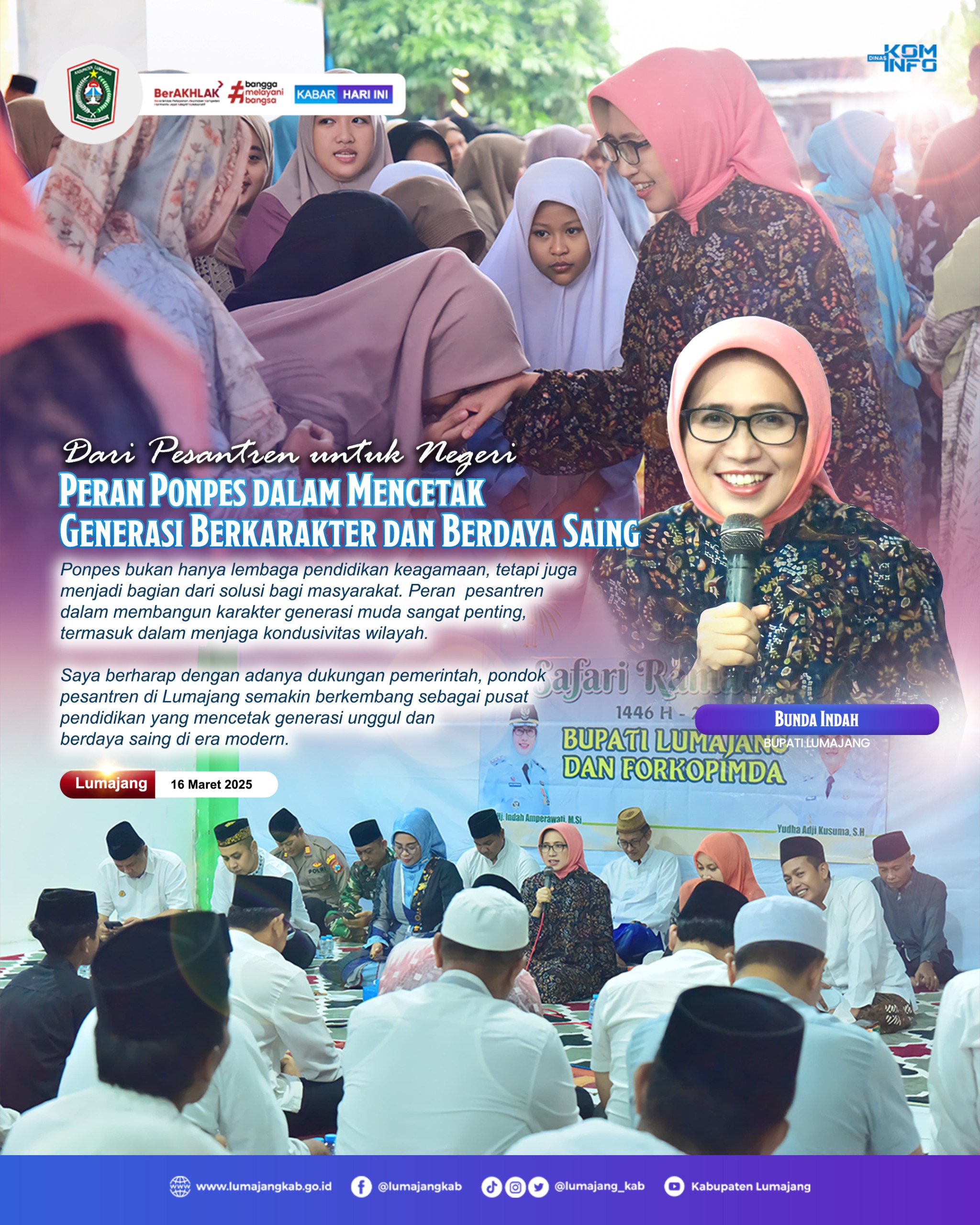 DARI PESANTREN UNTUK NEGERI