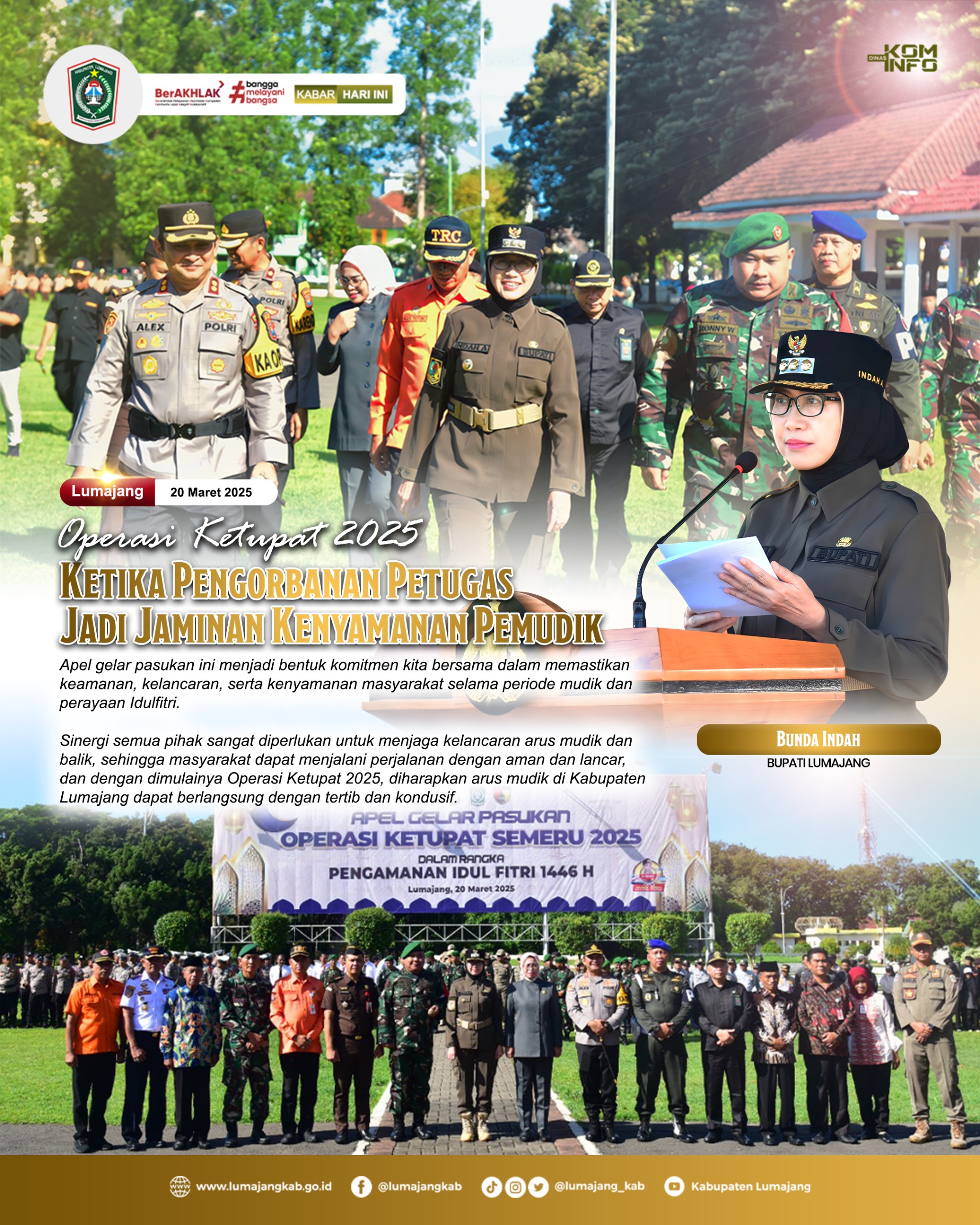 APEL BESAR OPERASI KETUPAT 2025