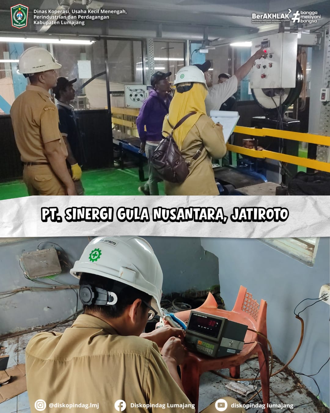 PELAYANAN TERA ULANG DI PT. SINERGI GULA NUSANTARA