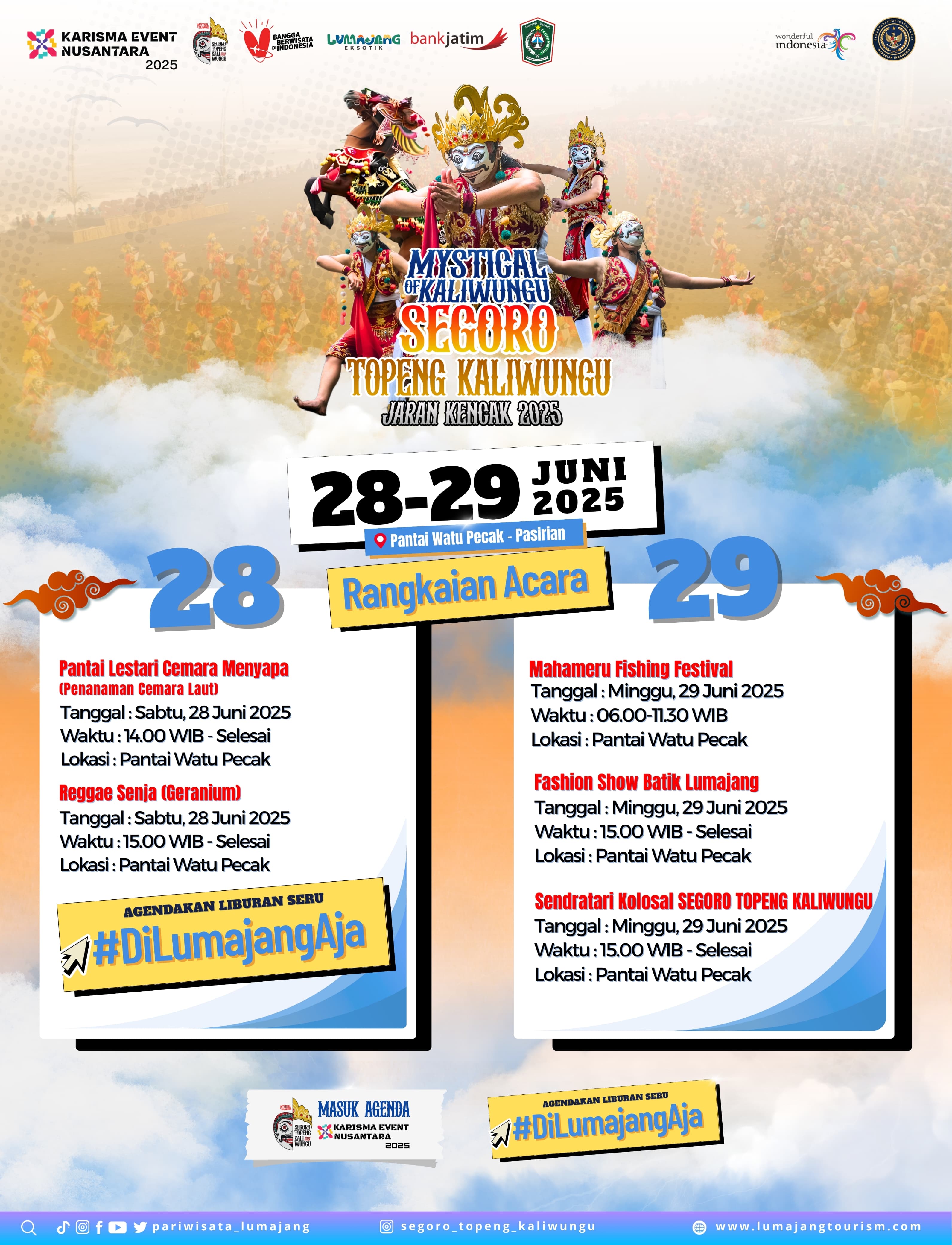 RANGKAIAN SEGORO TOPENG KALIWUNGU