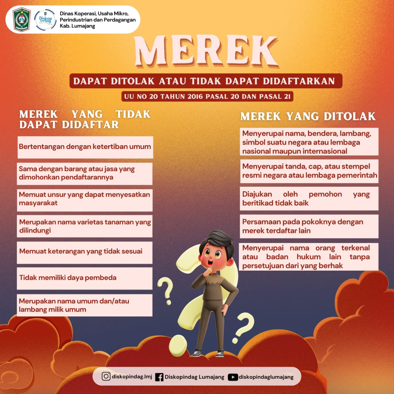 Kriteria Merek yang Ditolah dan Tidak Dapat Didaftarkan