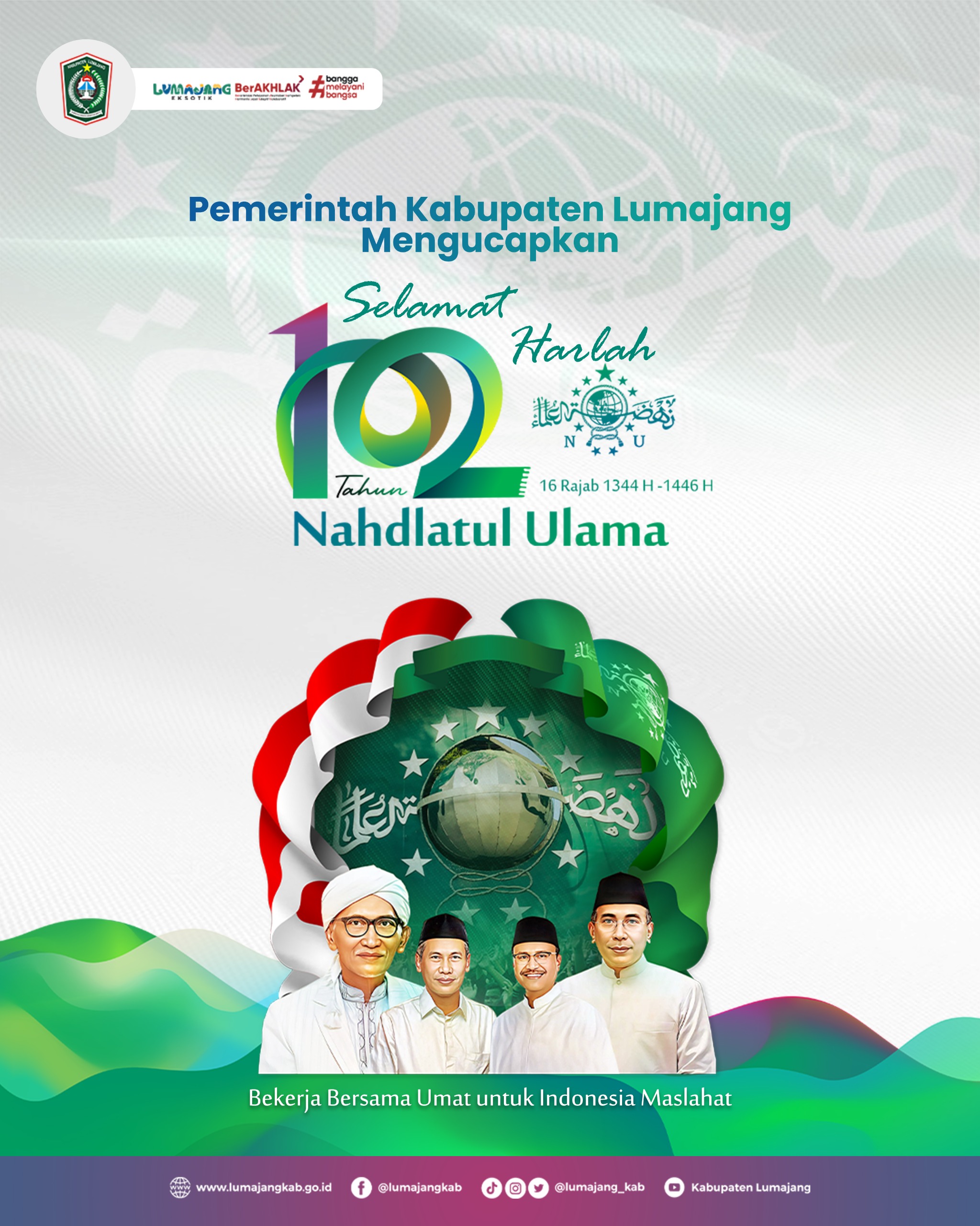 SELAMAT HARLAH KE 102 TAHUN NAHDLATUL ULAMA